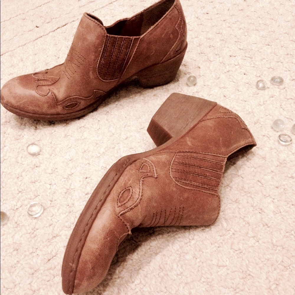Adorable Born Booties Ankle Boots Leather 8.5 40